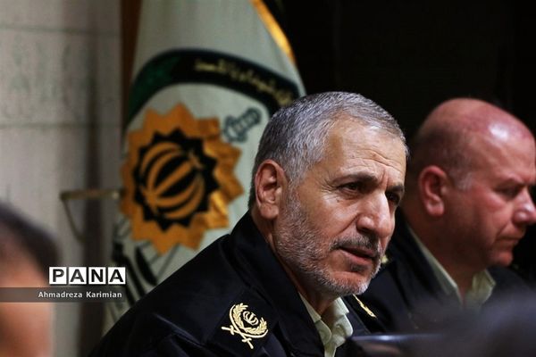 نشست خبری سردار گودرزی فرمانده انتظامی استان فارس