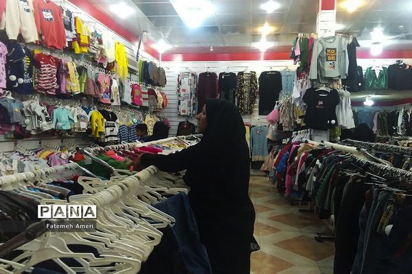 بازار شب عید  در داراب