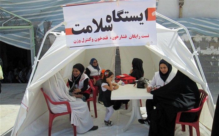 استقرار ۱۶ ایستگاه سلامت در ایام نوروز در مازندران