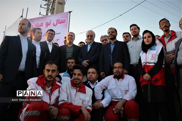 بازدید معاون رئیس جمهور و رئیس سازمان میراث فرهنگی،صنایع دستی و گردشگری از مکان های تاریخی و ایستگاه های نوروزی البرز