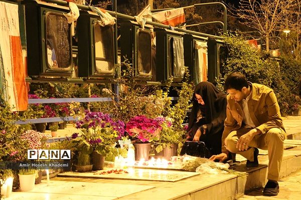 لحظه تحویل سال در جوار امامزادگان