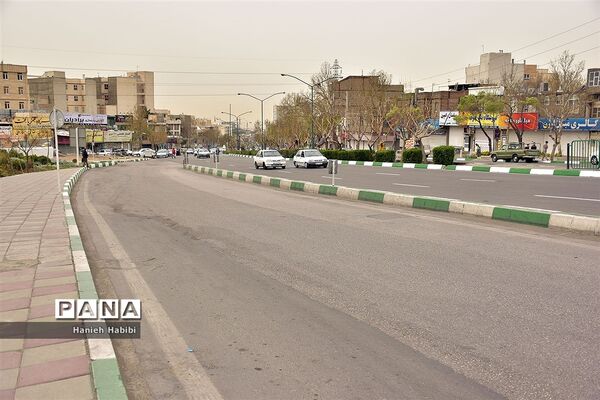 خیابان های تهران در روزهای نوروز