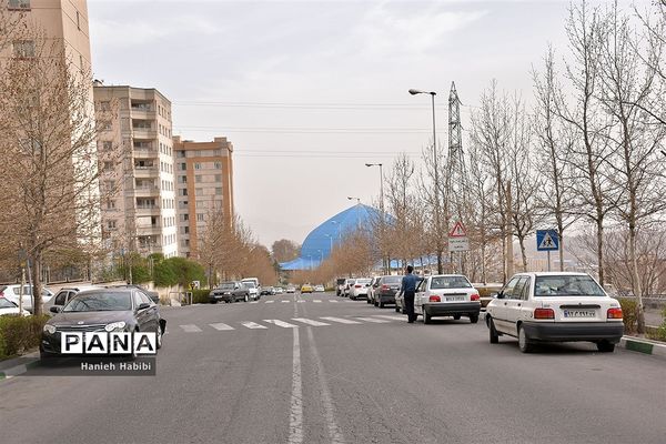 خیابان های تهران در روزهای نوروز
