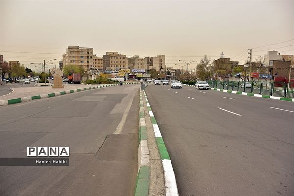 خیابان های تهران در روزهای نوروز