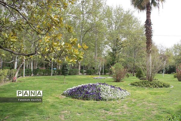 پارک لاله تهران در بهار طبیعت