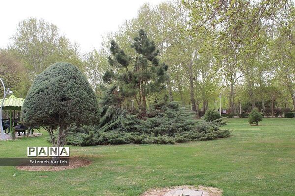 پارک لاله تهران در بهار طبیعت