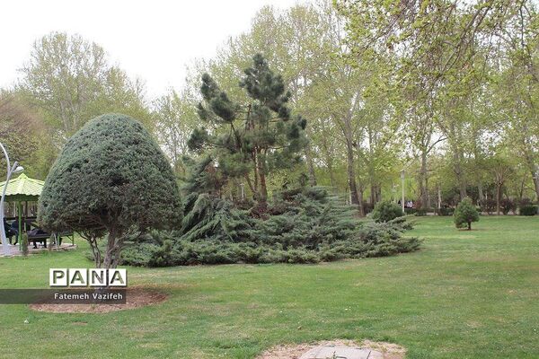 پارک لاله تهران در بهار طبیعت