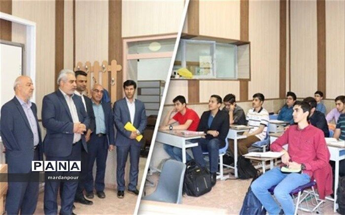 دیدار سرپرست آموزش و پرورش استان اصفهان با دانش آموزان المپیادی