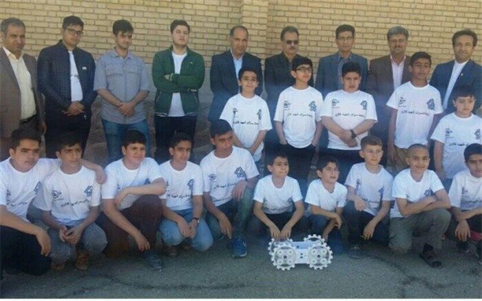 آماده سازی تیم رباتیک دانش آموزی دماوند برای شرکت در مسابقات کشوری