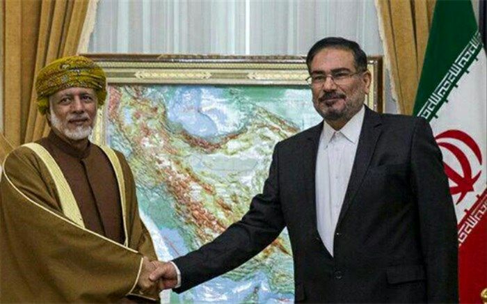 شمخانی  با وزیر مشاور در امورخارجی سلطنت عمان دیدار و گفت و گو می کند