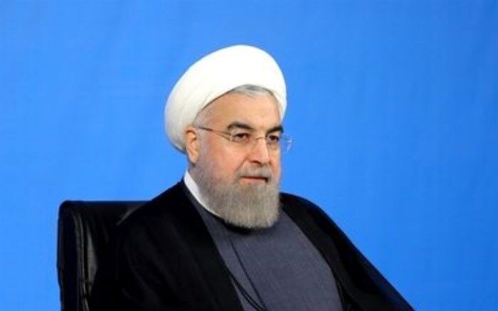 مراسم استقبال رسمی از روحانی در کاخ ریاست جمهوری آذربایجان