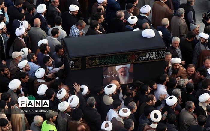 پیام قدردانی بیت مرحوم آیت‌الله شاه‌آبادی از مردم