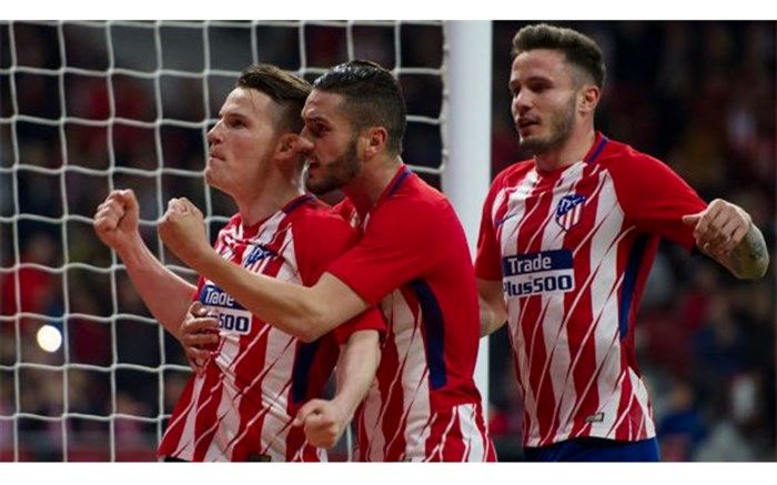 لالیگا؛ اتلتلیکو –به تعقیب بارسلونا ادامه داد