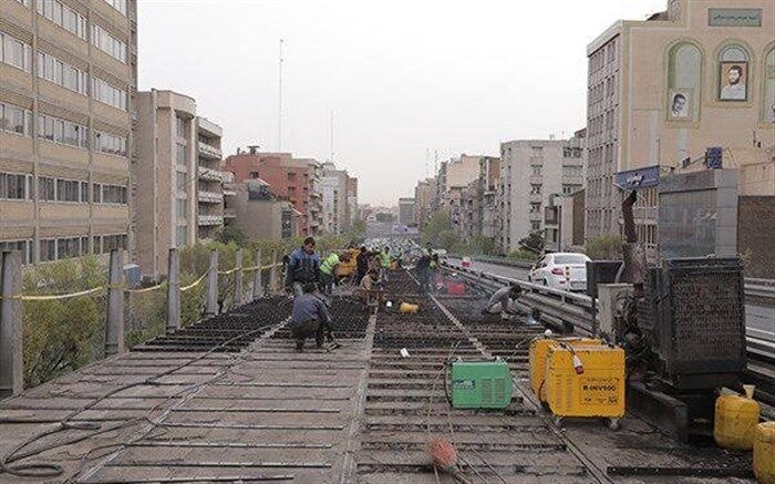 بازگشایی مسیر شرق به غرب پل کریمخان از هفته آینده