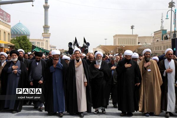 دسته عزاداری خادمان  حرم حضرت فاطمه معصومه