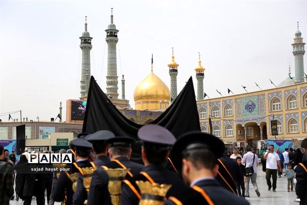 دسته عزاداری خادمان  حرم حضرت فاطمه معصومه