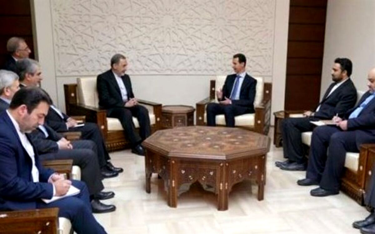 ولایتی در دیدار با بشار اسد: مواضع ترامپ   موجب استهزای دیگران است