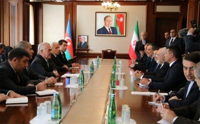 ظریف با رئیس مجلس عالی نخجوان دیدار کرد