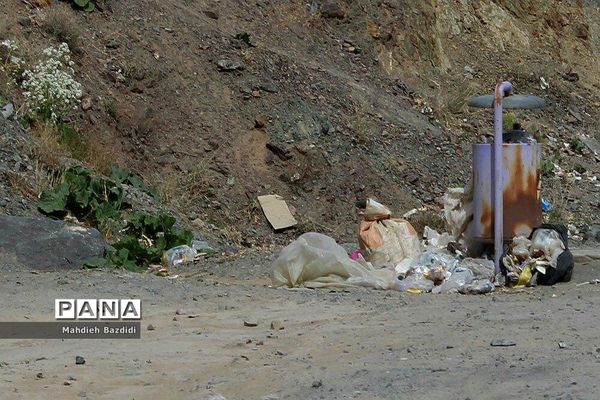 زباله گریبانگیر بند دره