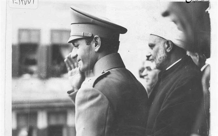 تصویر/ محمدرضا پهلوی در دانشگاه الازهر مصر