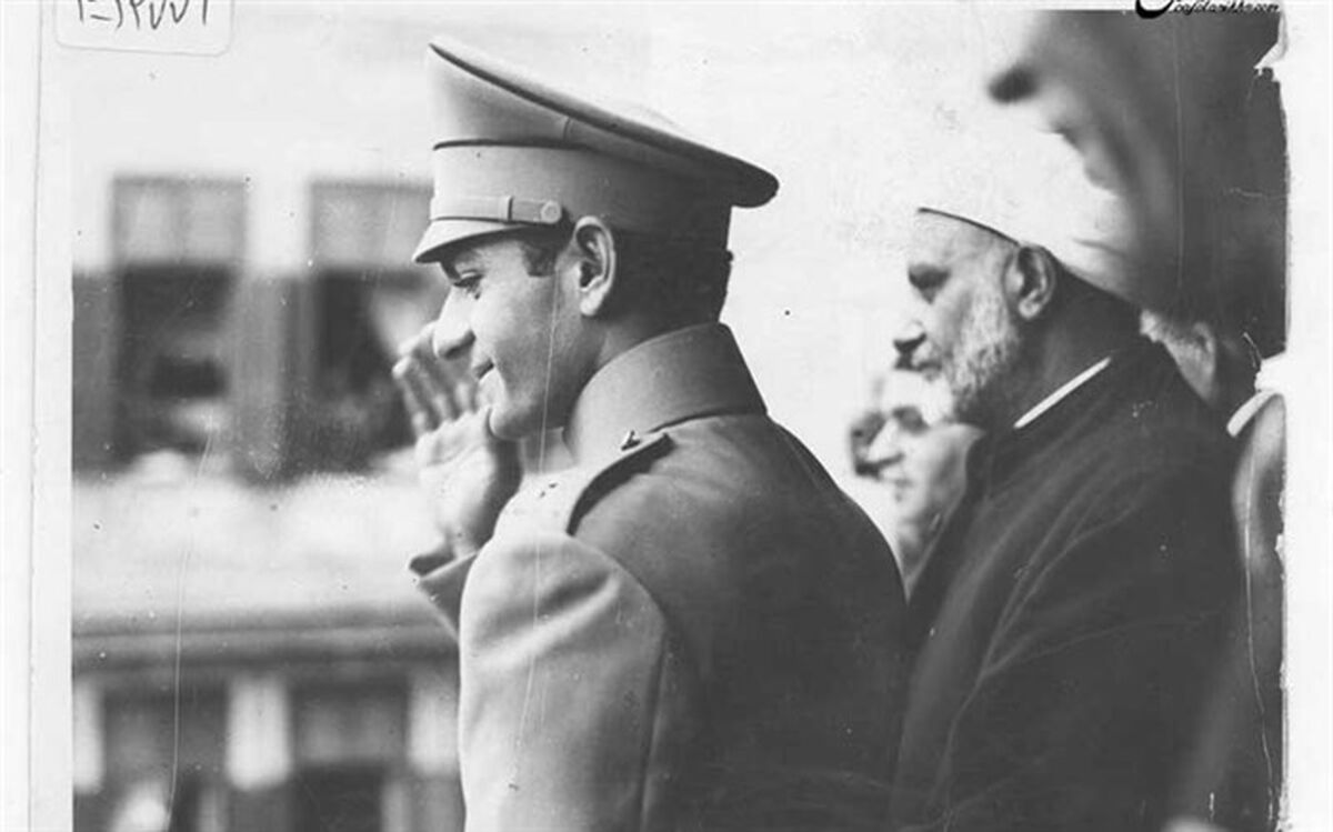 تصویر/ محمدرضا پهلوی در دانشگاه الازهر مصر