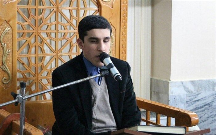جوان گیلانی به مسابقه های قرآن کریم نابینایان جهان اسلام راه یافت