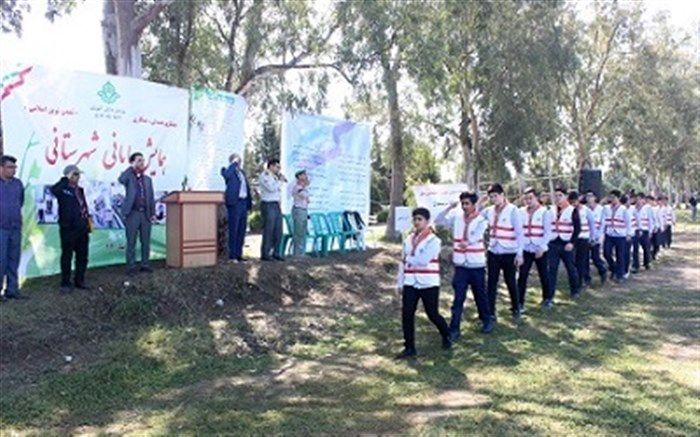 همایش پایانی تشکیلات پیشتازان پسر مدارس ساری برگزار شد