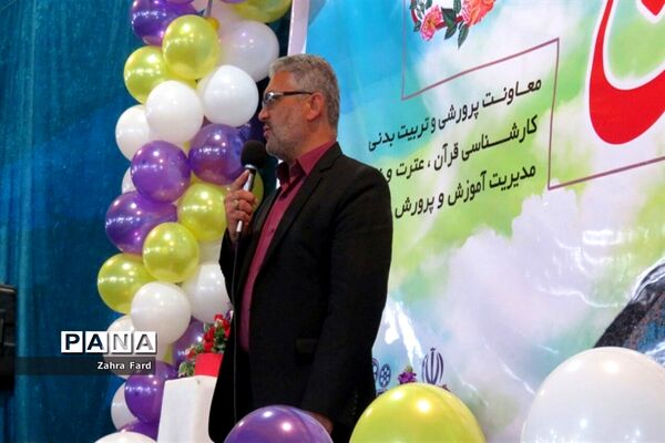 مراسم جشن عبادات دانش آموزان نیریزی
