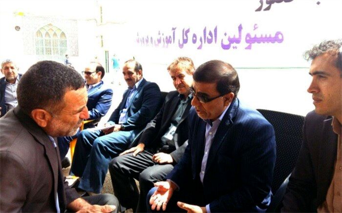 شمیم خدمت مسئولین آموزش و پرورش لرستان در مصلی الغدیر