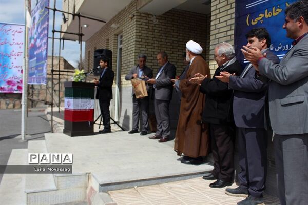 افتتاح مدرسه خیرساز مرحومه حمیده اشکان نژاد در روستای فتح آباد