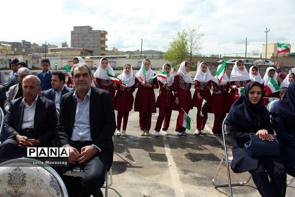 افتتاح مدرسه خیرساز مرحومه حمیده اشکان نژاد در روستای فتح آباد