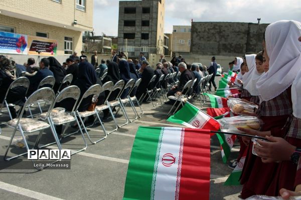 افتتاح مدرسه خیرساز مرحومه حمیده اشکان نژاد در روستای فتح آباد