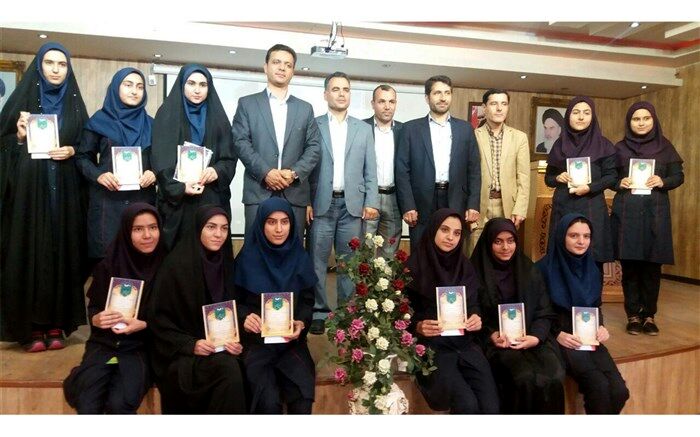 اختتامیه مسابقات قرآن ،عترت و نماز دختران در شهر قدس برگزار شد