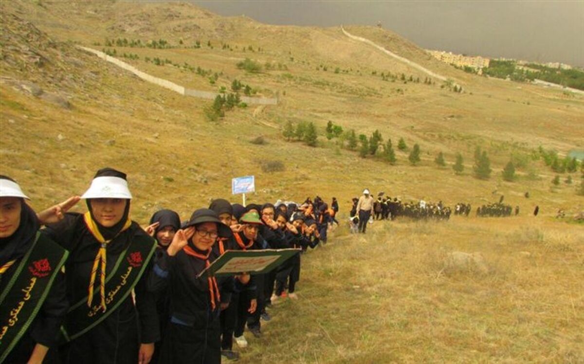 اردوهای سازمان دانش اموزی؛گامی بلند در تحقق ساختن یک جامعه همدل