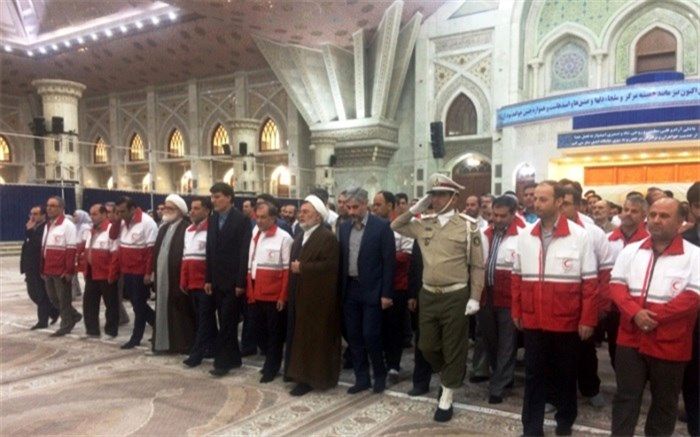 تجدید میثاق کارکنان هلال احمر با آرمان های امام راحل(ره)