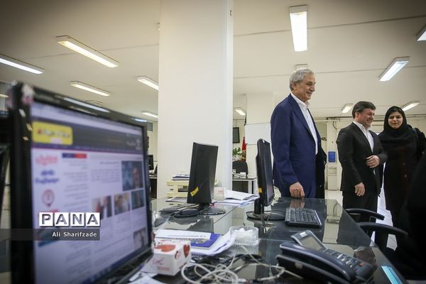 بازدید رئیس مجمع خیرین مدرسه‌ساز شهر تهران از خبرگزاری پانا