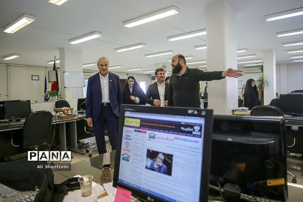 بازدید رئیس مجمع خیرین مدرسه‌ساز شهر تهران از خبرگزاری پانا