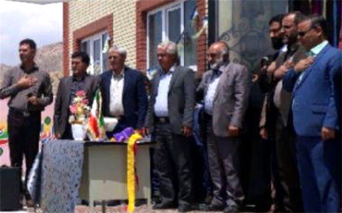 افتتاح مدرسه ۱۲ کلاسه خیرساز شهدای هیو شهرستان ساوجبلاغ در هفته گرامیداشت مقام معلم