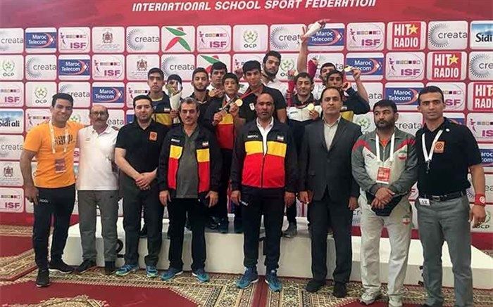 قهرمانی نمایندگان کشتی آزاد و فرنگی ایران در مسابقات جهانی مراکش