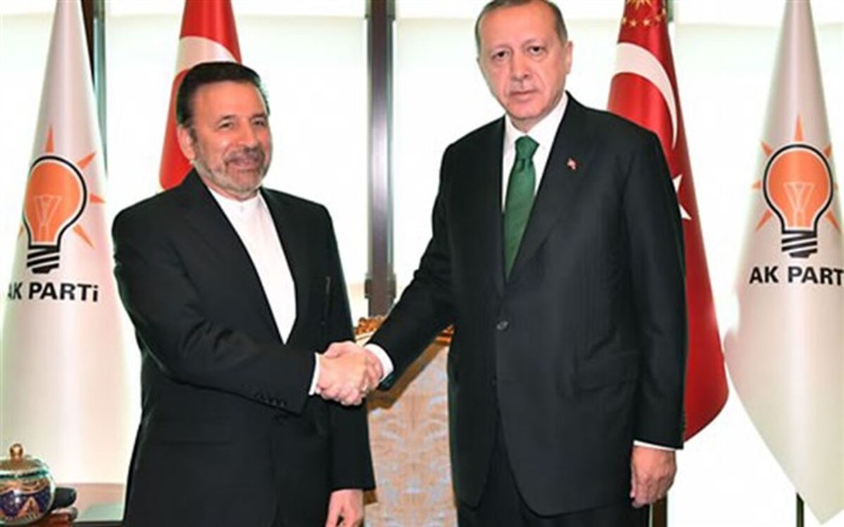 محمود واعظی با اردوغان دیدار و مذاکره کرد