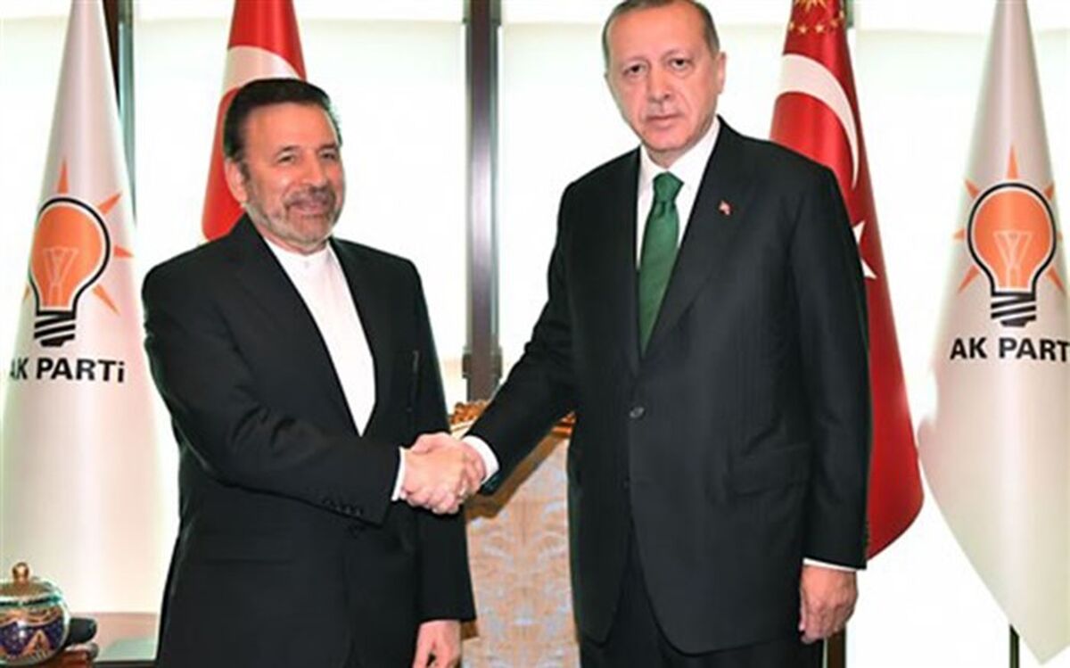 محمود واعظی با اردوغان دیدار و مذاکره کرد