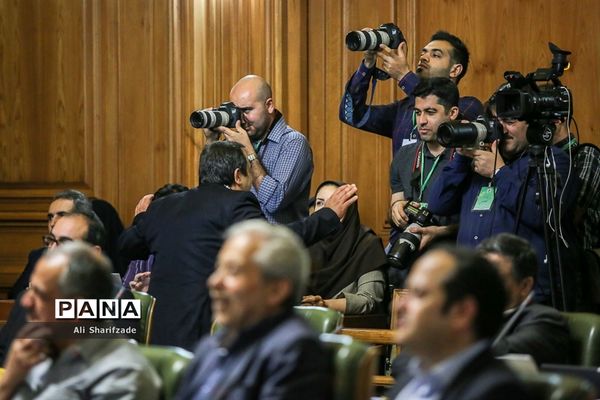 مراسم تحلیف شهردار تهران