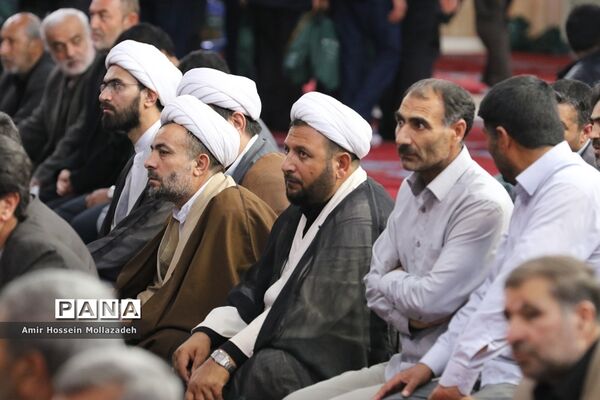 مراسم سومین روز درگذشت حجت الاسلام حسنی در ارومیه