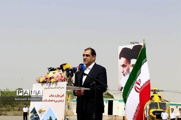 رونمایی از ۶فروند بالگرد اورژانس هوایی کشور در البرز