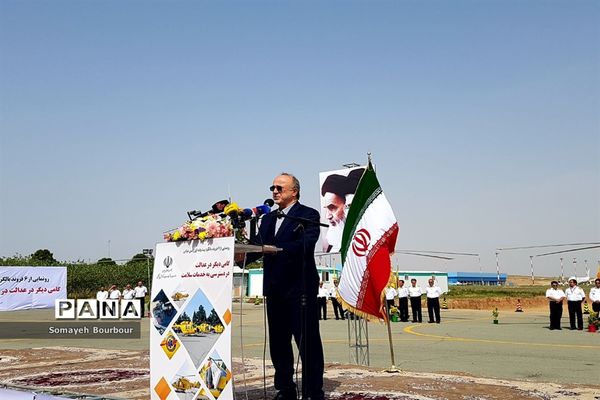 رونمایی از ۶فروند بالگرد اورژانس هوایی کشور در البرز