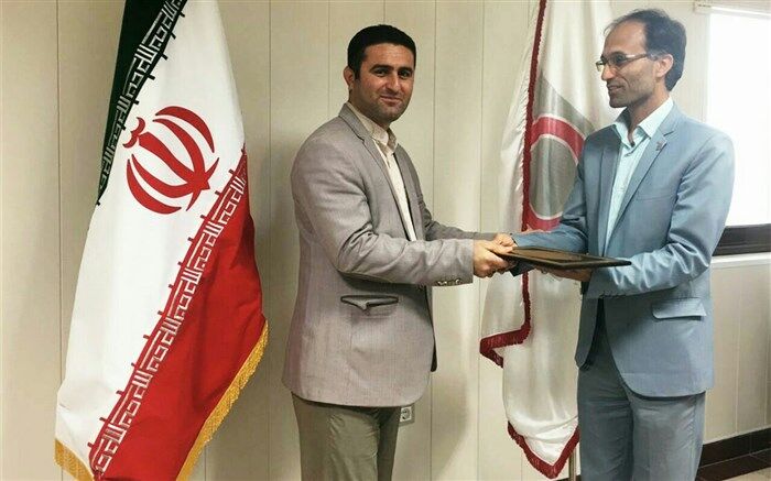 معلم تربیت بدنی ساروی سفیر فرهنگی انتقال خون مازندران شد