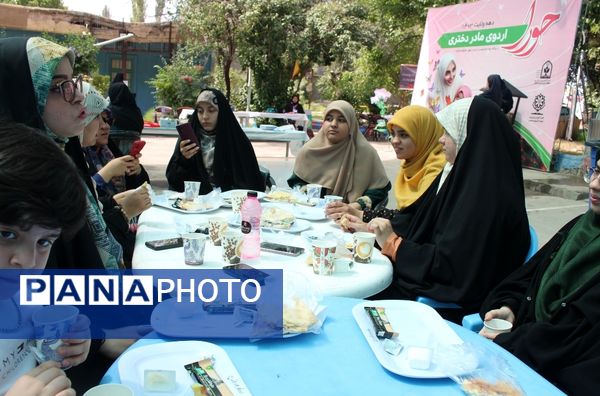 اختتامیه اردوی مادر و دختری حورا