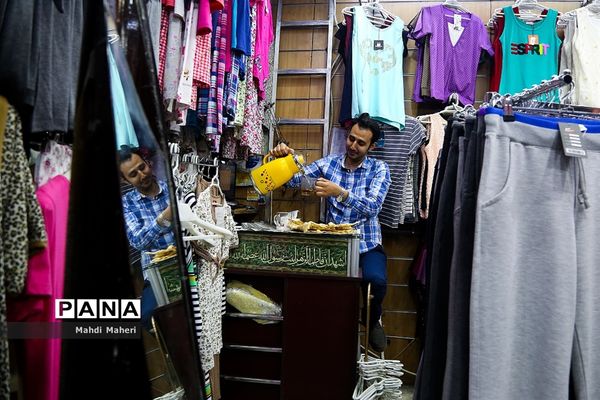 افطار کسبه روزه دار در تهران