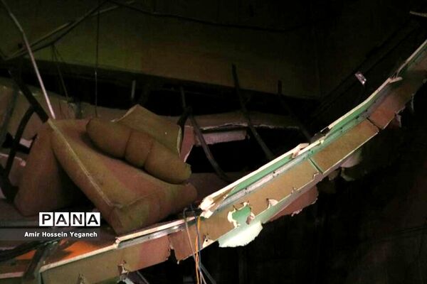 انفجار سیلند گاز رستوران بناب در جزیره کیش