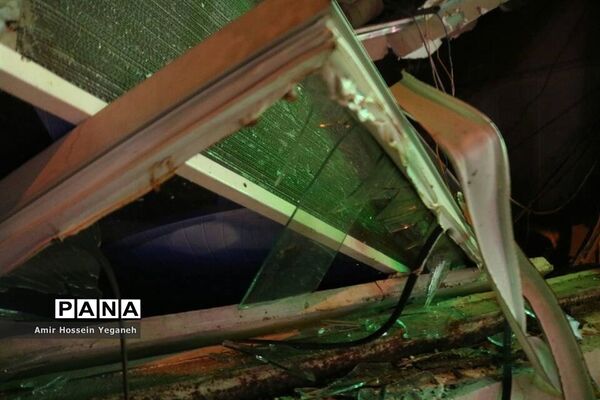 انفجار سیلند گاز رستوران بناب در جزیره کیش